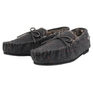 Moccasin-tofflor för herrar med Memory Foam