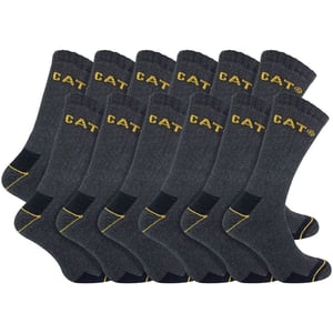 12 Pack Unisex Zware Werk Sokken voor Stalen Neus Laarzen
