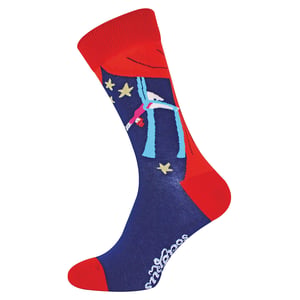 Sports Themed Unisex Novelty Socks