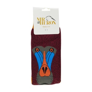 1 Pack Mens Novelty Animal Pattern Bamboo Socks