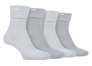 Ladies 4 Pack Super Soft Walking Boot Socks | Utomhusstrumpor för vandring