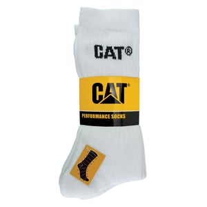 Mens 5 Pack Durable Cotton Performance Work Socks