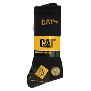 Mens 3 Pack Real Work Cotton Socks