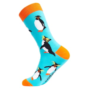 Bird Pattern Novelty Cotton Socks for Adults