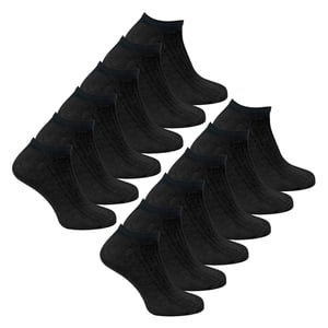 12 Pack Heren 100% Katoenen Trainingssokken