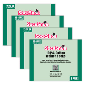 12 Pack Heren 100% Katoenen Trainingssokken
