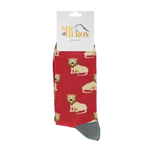 1 Pack Mens Novelty Animal Pattern Bamboo Socks