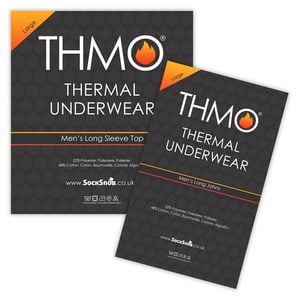 Mens Thermal Underwear Set | Fleece Lined Top & Long Johns Set