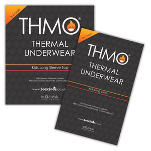 Kids Thermal Base Layer Set | Fleece Thermal Top & Long Johns Set