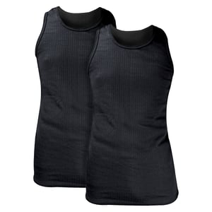 2 Pack Mens Sleeveless Thermal Top for Winter