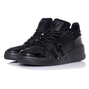 TALON zwarte trainers met rhinestones