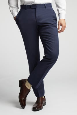 Linen Tailored Fit Suit Trouser