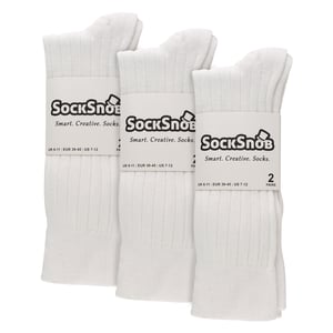 Mens Plain Coloured Cotton Rich Ribbed Dress Socks
