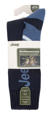 3 Pack Mens Walking Boot Socks | Performance Outdoor Socks for Hiking
