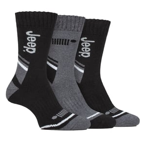 3 Pack Mens Walking Boot Socks | Performance Outdoor Socks for Hiking