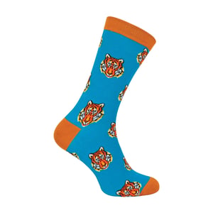 1 Pack Mens Novelty Animal Pattern Bamboo Socks