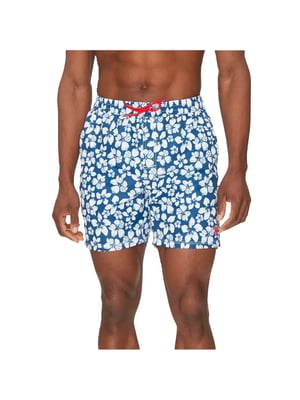 Guess herenzwempak met bloemenprint