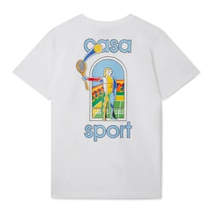 Casablanca White Le Jeu Colore T-Shirt