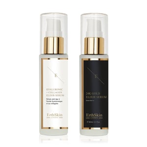 ANTI-WRINKLE ELIXIR SERUM 24K GOLD - 60ml + Hyaluronsyra & Kollagen Serum - 60ml
