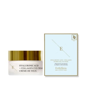 Hyaluronsyra + Kollagen Pro Age Eye Cream 30ml + Hyaluronsyra + Kollagen Hydrogel Eye Pads 5 X 2