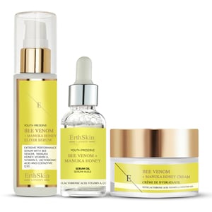 Bee Venom + Manuka Honey Cream 50ml + Bee Venom + Manuka Honey Elixir Serum 60ml + Bee Venom + Manuka Honey Serum Oil 30ml