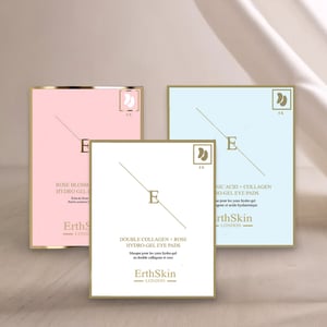 Rose Blossom Glow Hydro-Gel Eye Pads 5 X 2 + Double Collagen + Rose Hydrogel Eye Pads 5 X 2 + Hyaluronic Acid + Collagen Hydrogel Eye Pads 5 X 2
