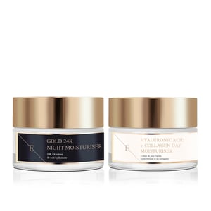 ANTI-RYNK NattÅTERFUKTARE 24K GULD - 50ml + Hyaluronsyra & Kollagenaminosyror Dagkräm