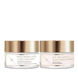 Hyaluronsyra & Kollagen Dagkräm + EGF Cell Effect Nattfuktighetskräm 50ml