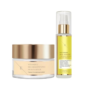 Vitamin C Bio Brightening Moisturiser 50ml + Bee Venom + Manuka Honey Elixir Serum 60ml