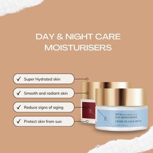 Retinol Nattfuktighetskräm 50ml + SPF 30 Hyaluronsyradagkräm 50ml