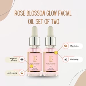 2x Rose Blossom Glow Facial Oil 30ml