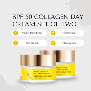 2x SPF 50 Collagen Day Cream 50ml