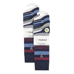 Herr 10 par Multi-Pack Bright Bamboo Strumpor