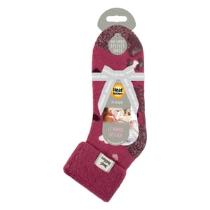 Cozy Turn-Over Cuff Lounge Socks | Varma vinterstrumpor för kvinnor