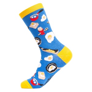 Food Design Novelty Unisex Cotton Socks