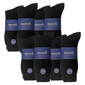 24 Paar Multipack Heren Ultimate Comfort 100% Katoenen Sokken