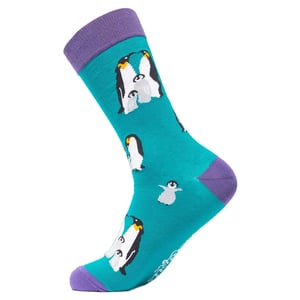 Bird Pattern Novelty Cotton Socks for Adults