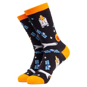 Space Themed Novelty Unisex Cotton Socks