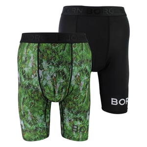 2-pack Performance fukttransporterande boxershorts med långa ben för män