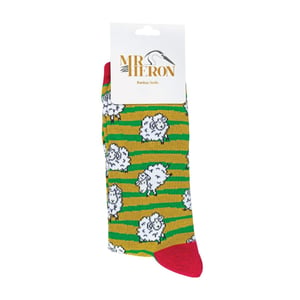 1 Pack Mens Novelty Animal Pattern Bamboo Socks
