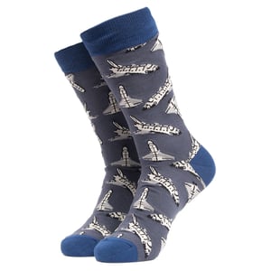 Space Themed Novelty Unisex Cotton Socks