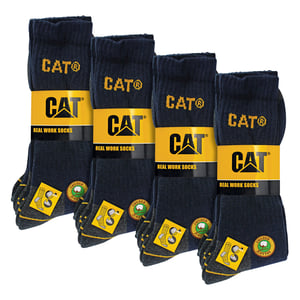 12 Pack Unisex Heavy Duty Work Socks for Steel Toe Boots