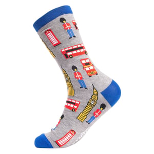 London France Design Cotton Novelty Unisex Socks
