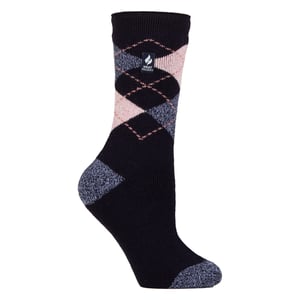 Ladies Thermal Lite Patterned Socks for Winter