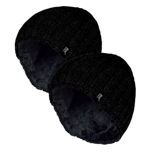 Ribbad vintermössa för herrar - 2-pack