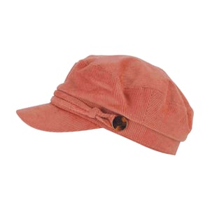 Bomullshatt med skärm i denim för damer Baker Boy Hat