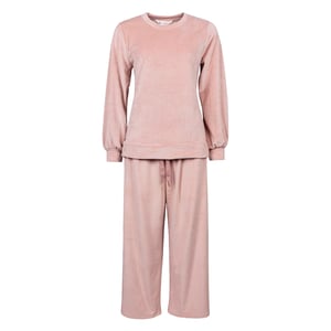 Ladies Winter Loungewear Comfy Set | Soul Warming Thermal Pink Pyjamas Set