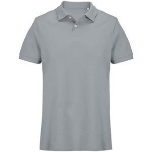 SOLS Unisex Adult Pacific Pique Twin Needle Stitch Polo Shirt (Pure Grey)