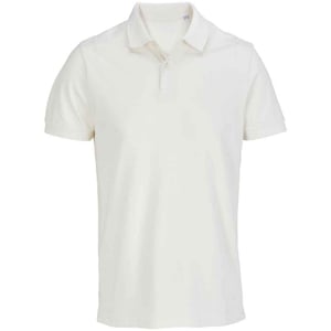 SOLS Unisex Adult Pacific Pique Twin Needle Stitch Polo Shirt (Off White)