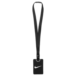 Nike Essentieel Logosleutelkoord (Zwart)